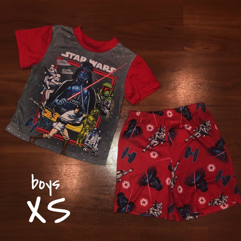 XS BOYS STAR WARS PJ’S